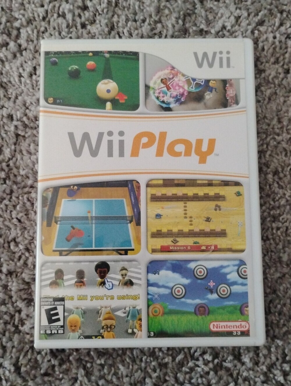 Wii Play - Nintendo Wii Game (Complete w/ Manual & Case)